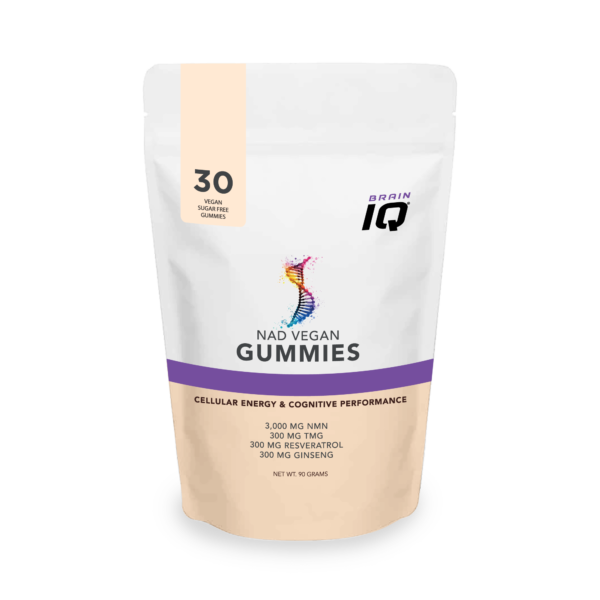 NAD NMN Resveratrol Vegan Gummies